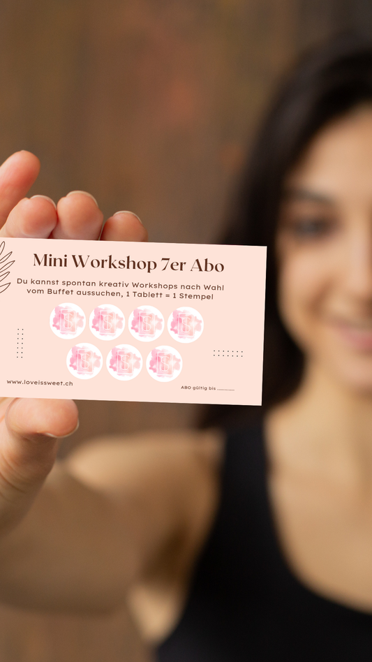 7er-Abo mini Workshops