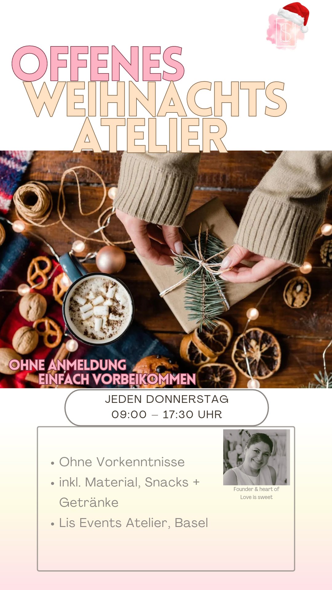 Offenes XMas-Atelier Basel Lis Atelier