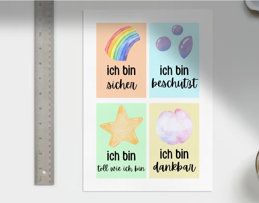 Affirmationskarten Teenie