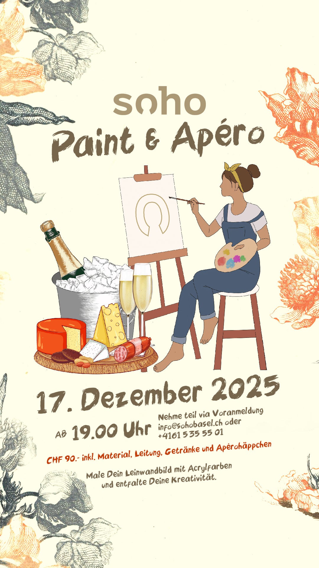 Paint & Apéro @Soho Basel