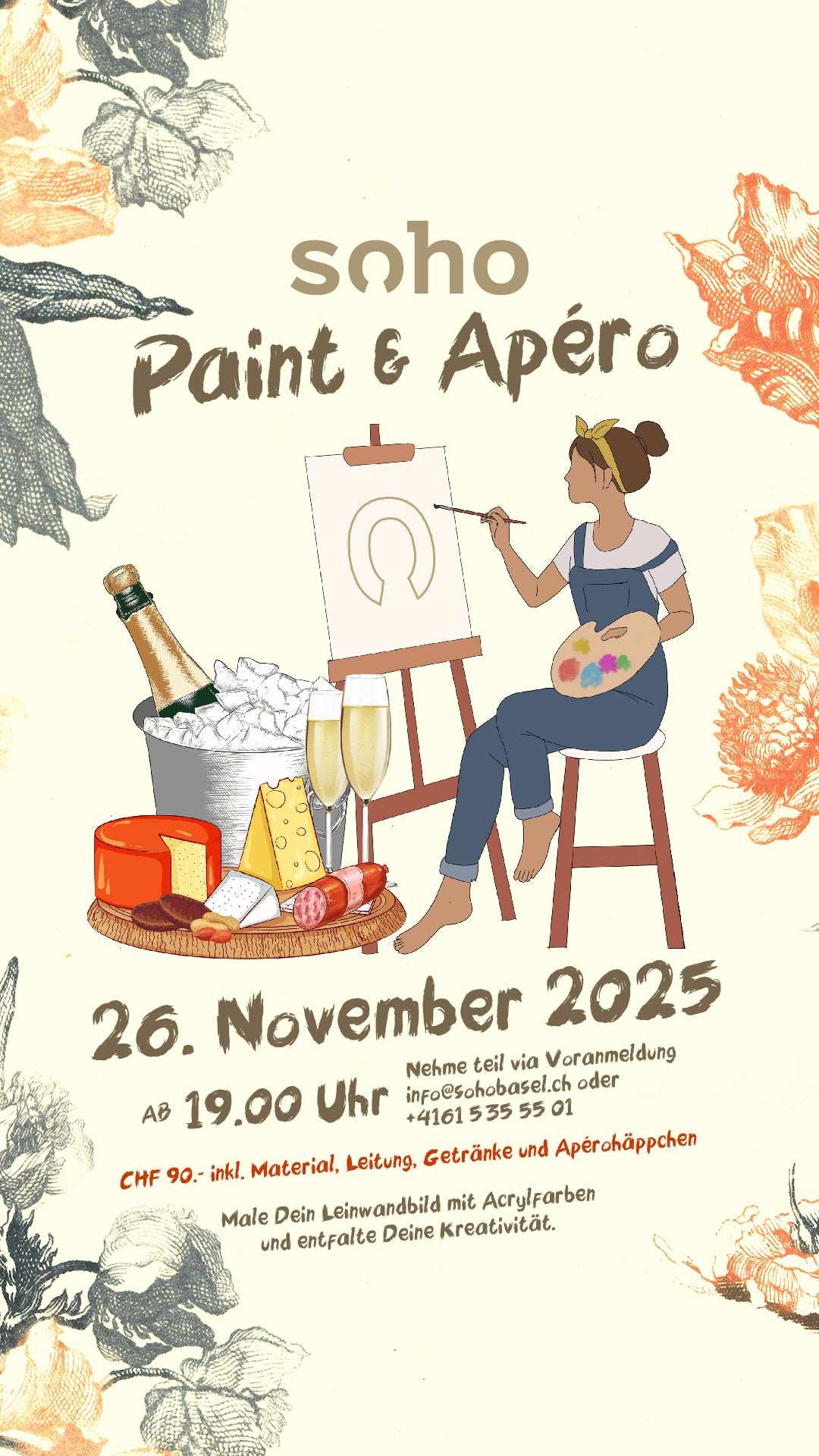 Paint & Apéro @Soho Basel