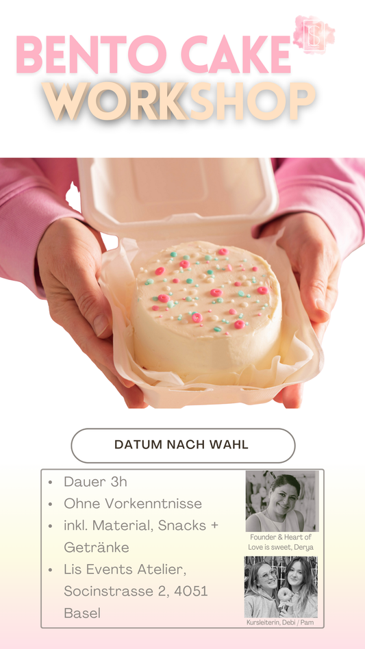 Bento Cake Workshop