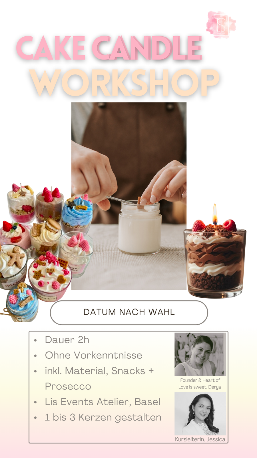 Cake Candle Basel Lis Atelier
