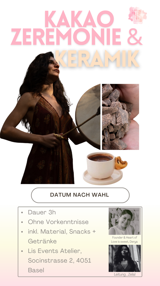 Kakao Zeremonie & Keramik bemalen
