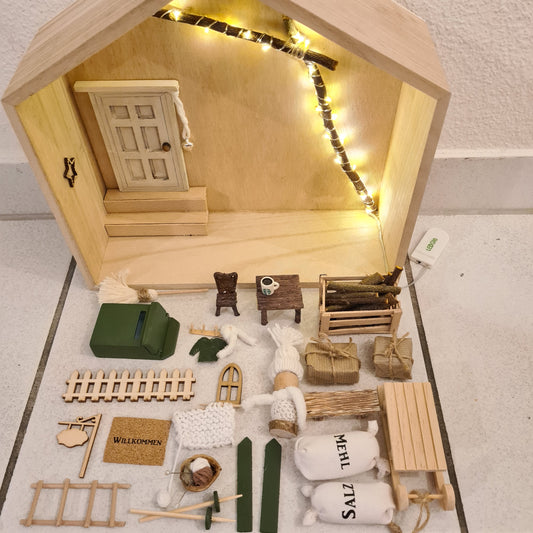 Wichtelhaus olivegrün