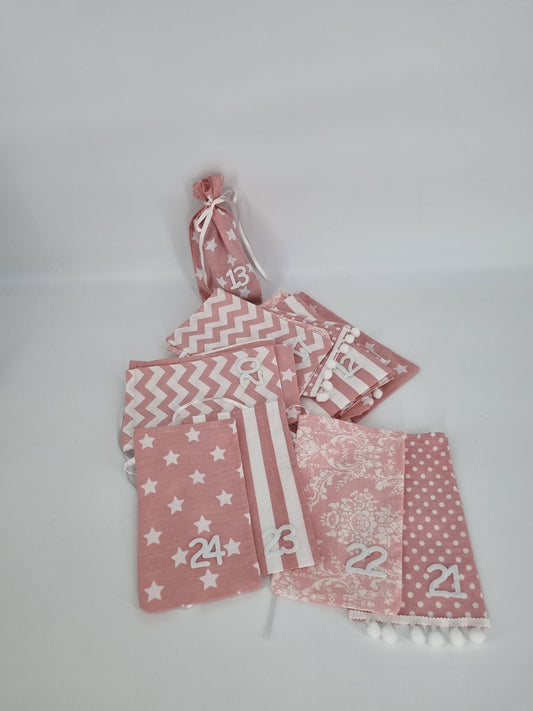 Adventskalender rosa